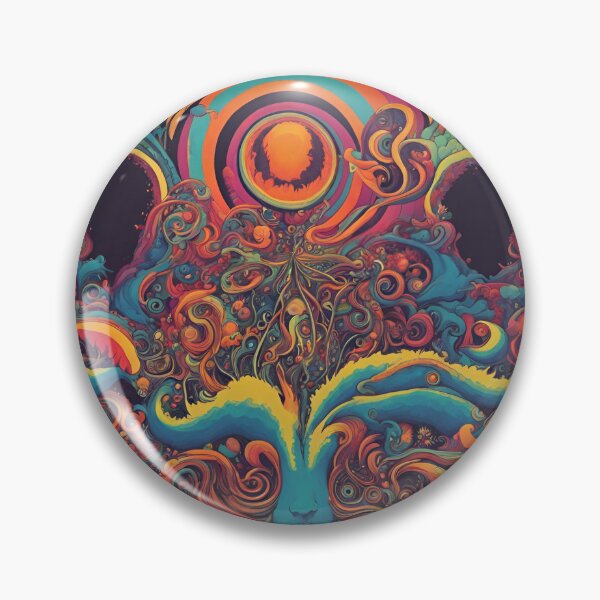 Item preview, PSYCHEDELIC VISUAL ART designed and sold by MetalRockMusic.