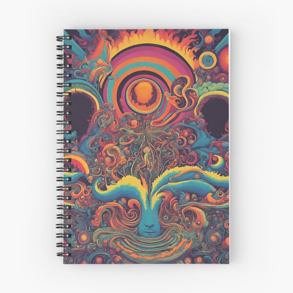 Item preview, PSYCHEDELIC VISUAL ART designed and sold by MetalRockMusic.