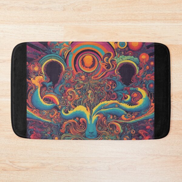 Item preview, PSYCHEDELIC VISUAL ART designed and sold by MetalRockMusic.