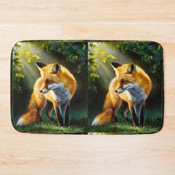 Artikelvorschau, Fuchs-Portrait. Frühlingsfuchs, Blumenfuchs, Vintage-Fuchs, Fuchs-Gemälde, Caravaggio-Stil entworfen und verkauft von FoxVibes.