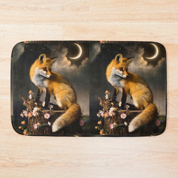 Artikelvorschau, Fuchs-Portrait. Frühlingsfuchs, Blumenfuchs, Vintage-Fuchs, Fuchs-Gemälde, Caravaggio-Stil entworfen und verkauft von FoxVibes.