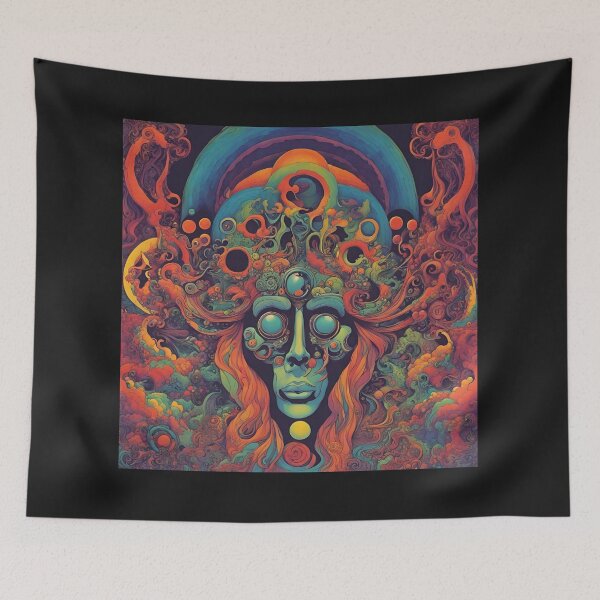 Item preview, PSYCHEDELIC ART inspiration on Funkadelic designed and sold by MetalRockMusic.