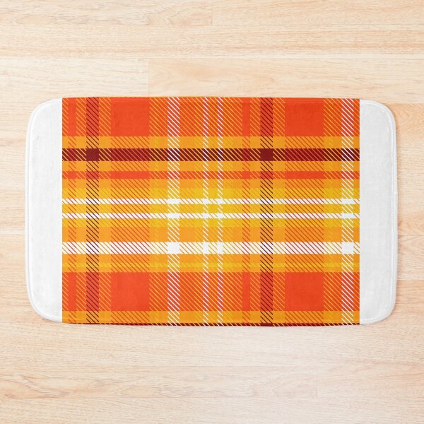 Item preview, Spooky Plaid: Halloween-Colored Plaid Style Pattern Background" designed and sold by hjian8219.