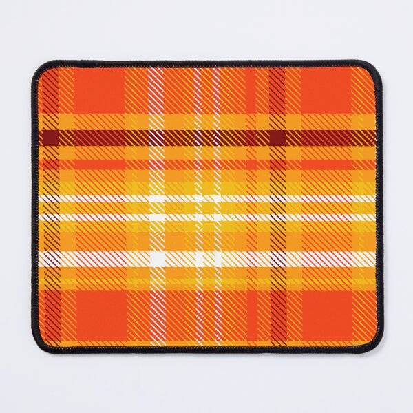 Item preview, Spooky Plaid: Halloween-Colored Plaid Style Pattern Background" designed and sold by hjian8219.