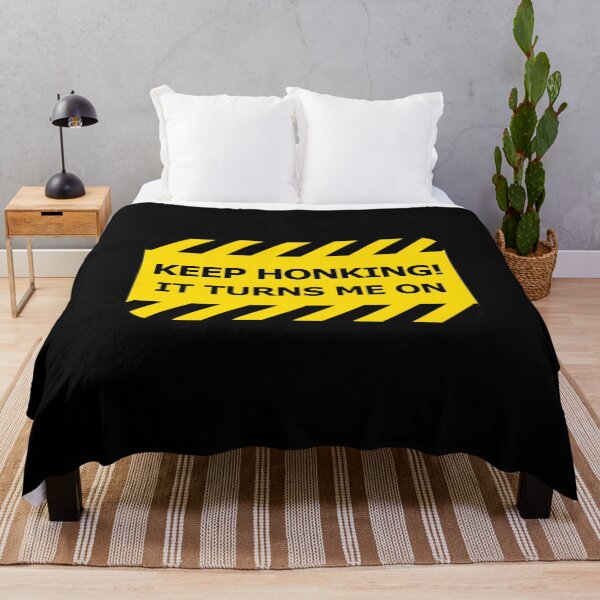 Item preview, Keep Honking It Turns Me On Car Warning designed and sold by everything4eva.