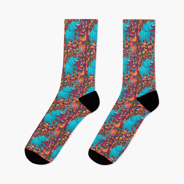 Item preview, Elephant Silhouette. Psychedelic elephant, Fantasy Elephant, colorful elephant designed and sold by ElephantVibes.