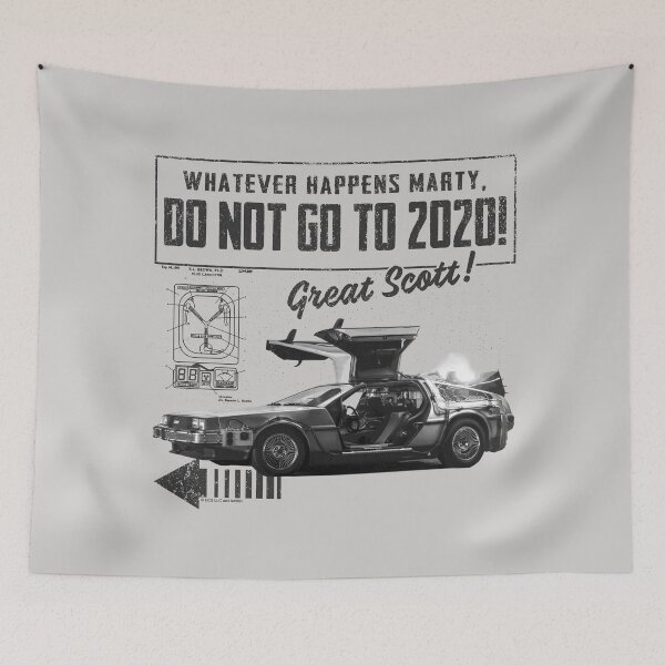 Item preview, Whatever Happens Marty, Don't Go To 2020 (© UCS LLC and Amblin) Lts designed and sold by Alema Art.