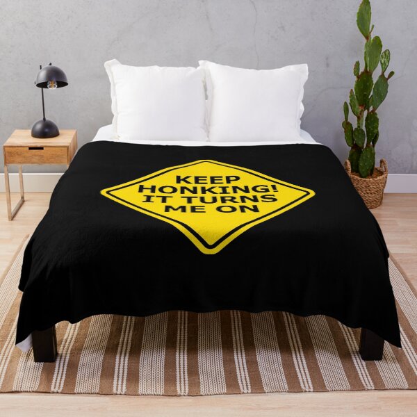 Item preview, Keep Honking It Turns Me On Car Warning designed and sold by everything4eva.