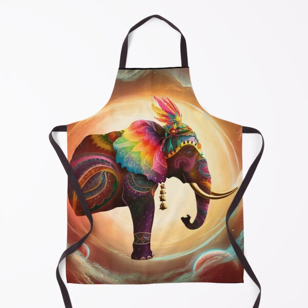 Item preview, Elephant Silhouette. Psychedelic elephant, Fantasy Elephant, colorful elephant designed and sold by ElephantVibes.