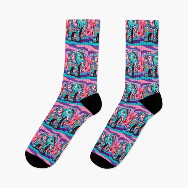 Item preview, Elephant Silhouette. Psychedelic elephant, Fantasy Elephant, colorful elephant designed and sold by ElephantVibes.