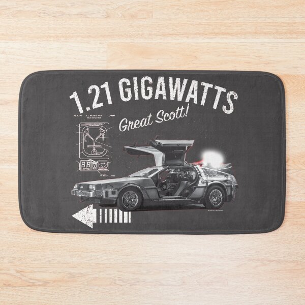 Item preview, Back to the Future 1.21 Gigawatts DeLorean Car (© UCS LLC and Amblin) designed and sold by Alema Art.