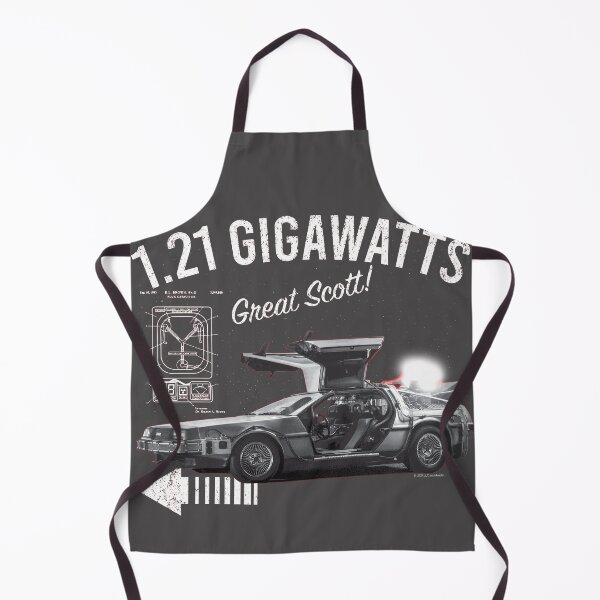 Item preview, Back to the Future 1.21 Gigawatts DeLorean Car (© UCS LLC and Amblin) designed and sold by Alema Art.