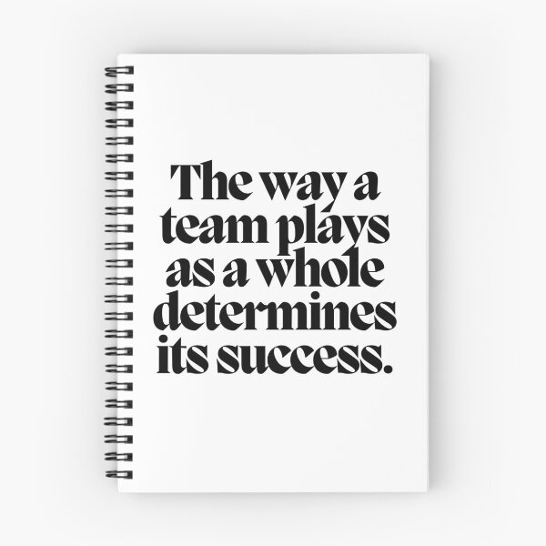Item preview, The way a team plays as a whole determines its success.  designed and sold by CharmStudio.