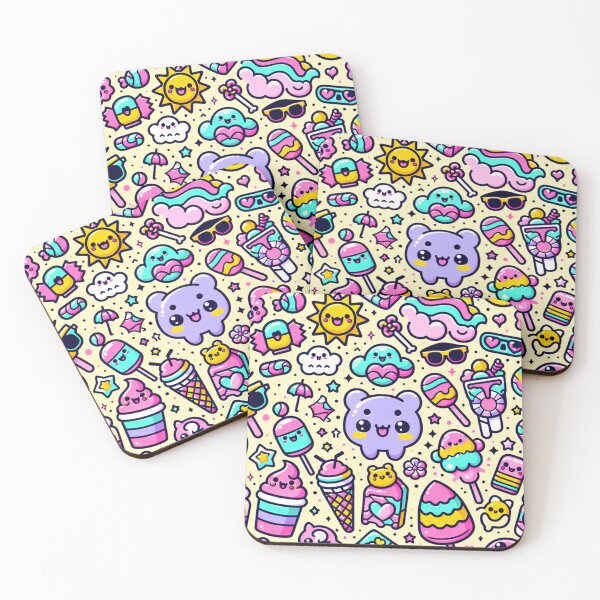 Artikelvorschau, Sommerliche Kawaii-Leckereien entworfen und verkauft von BassHeadMomma.