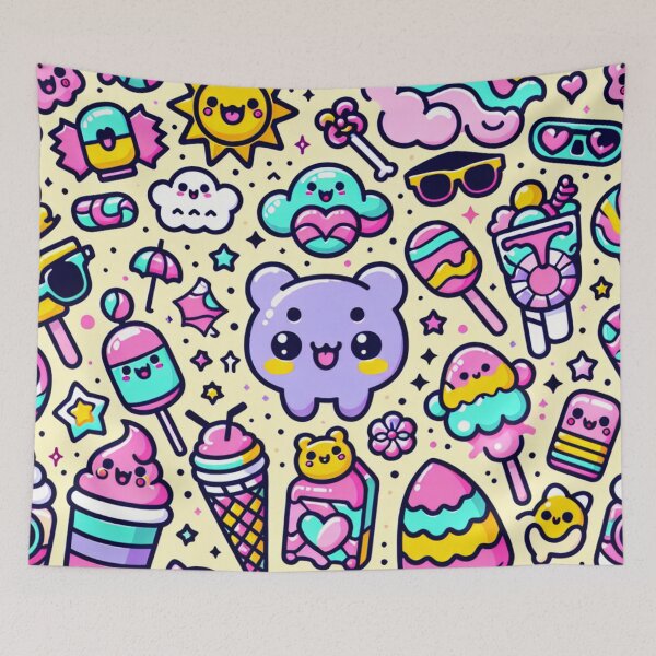 Artikelvorschau, Sommerliche Kawaii-Leckereien entworfen und verkauft von BassHeadMomma.