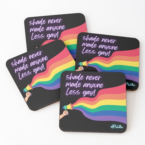 Item preview, Shade Never Made Anybody Less Gay #Pride  designed and sold by RoooDesigns.