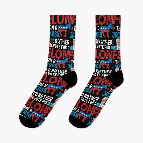 Item preview, I'd Rather Vote For Felon Than a Jackass designed and sold by vestalshop.