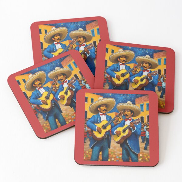 Item preview, "Melodies of Mexico: Mariachis Enchanting a Festive Celebration" designed and sold by Artisticanvas.