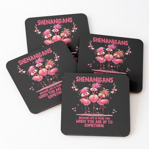 Item preview, Flamingoes Life Is More Fun When You're Up To Something designed and sold by AlienOccupation.