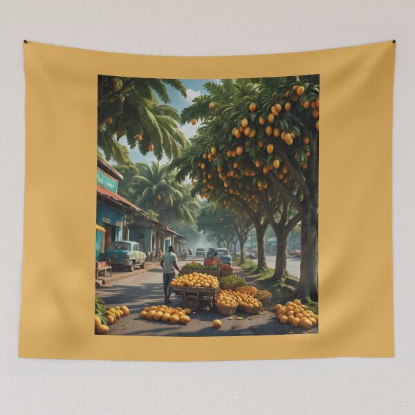 Item preview, Jamaican mango street market designed and sold by seahorse crossing.