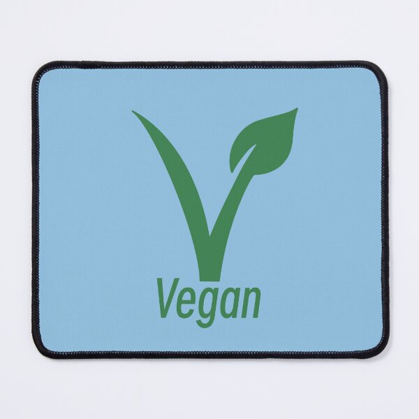 Item preview, Vegan V logo with text designed and sold by Alec Buchan.