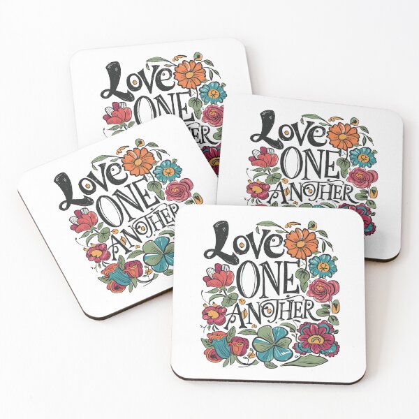 Item preview, Vintage Rose Hand-drawn - Retro "Love One Another" Women's Christian Art Design by #HahaHandlesHub designed and sold by HahaHandlesHub.