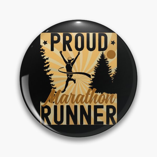 Item preview, Proud Marathon Runner | Female Marathon Runner - Yellow designed and sold by PearlMoonGrapes.