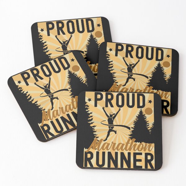 Item preview, Proud Marathon Runner | Female Marathon Runner - Yellow designed and sold by PearlMoonGrapes.