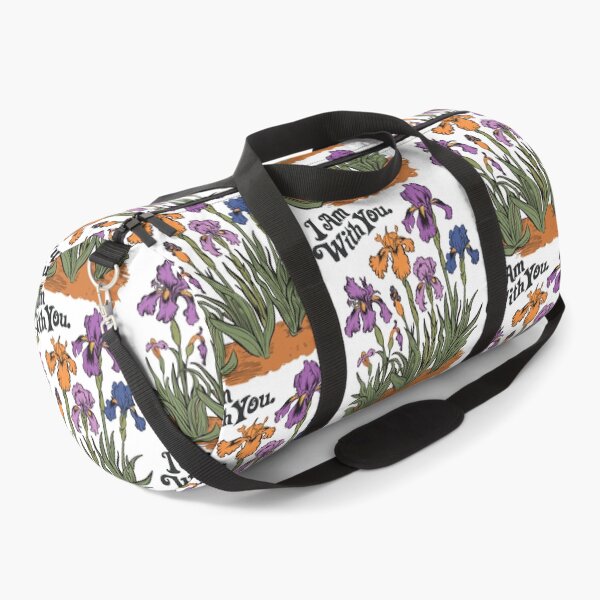 Item preview, Vintage Iris Hand-drawn - Retro "I Am With You" Women's Christian Art Design by #HahaHandlesHub designed and sold by HahaHandlesHub.