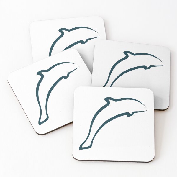 Artikelvorschau, 2D Delphin Illustration - Blau entworfen und verkauft von OG-Graphics.