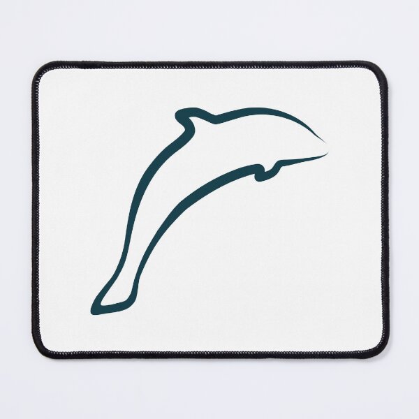 Item preview, 2D Dolphin Illustration - Blue designed and sold by OG-Graphics.