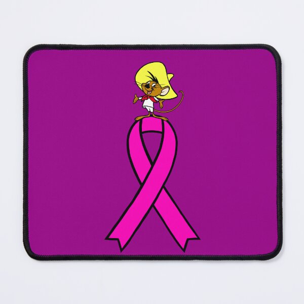 Item preview, Fast Running Mouse Standing On Awareness Ribbon (Pink) designed and sold by CaitlynConnor.