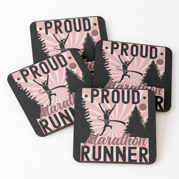 Item preview, Proud Marathon Runner | Female Marathon Runner - Pink designed and sold by PearlMoonGrapes.