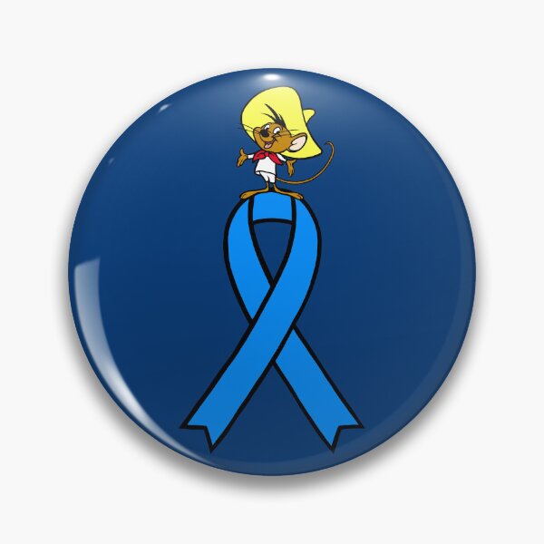 Item preview, Fast Running Mouse Standing On Awareness Ribbon (Blue) designed and sold by CaitlynConnor.