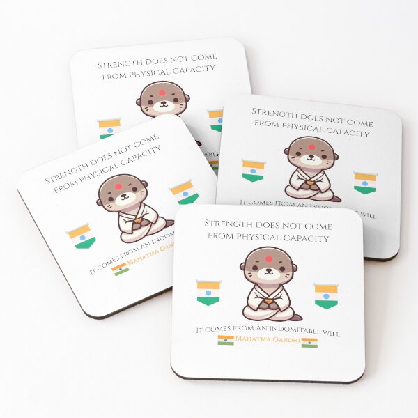 Item preview, gandhi Otter designed and sold by LemuellTrends.