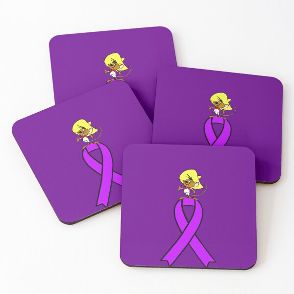 Item preview, Fast Running Mouse Standing On Awareness Ribbon (Purple) designed and sold by CaitlynConnor.