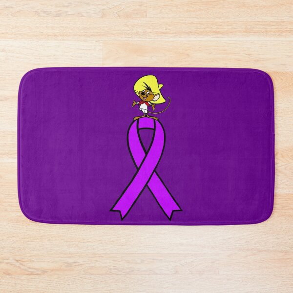 Item preview, Fast Running Mouse Standing On Awareness Ribbon (Purple) designed and sold by CaitlynConnor.