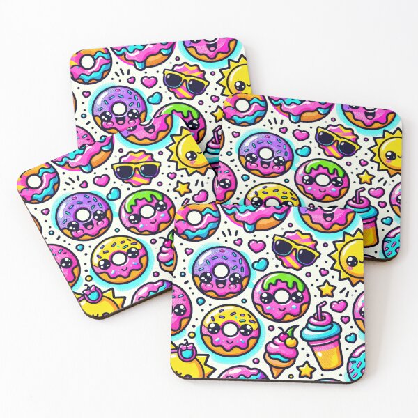 Item preview, Sugar Rush Kawaii Donuts  designed and sold by BassHeadMomma.