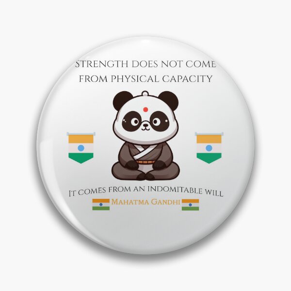 Item preview, gandhi Panda designed and sold by LemuellTrends.