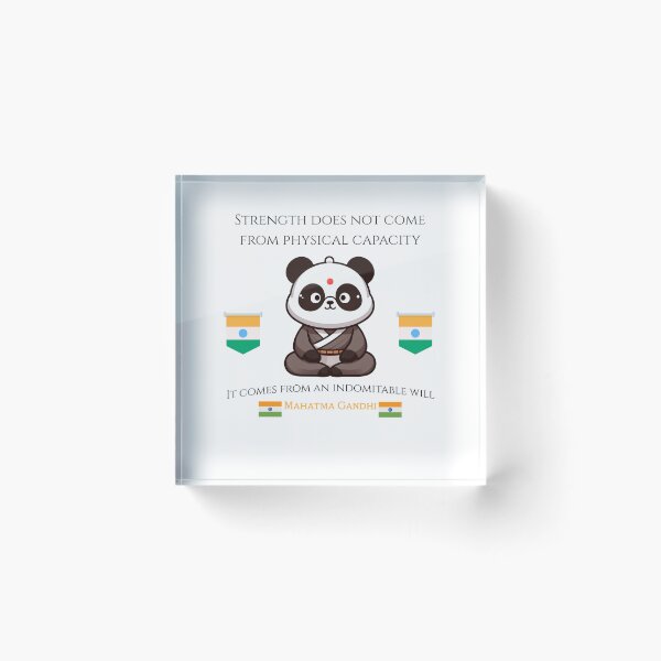 Item preview, gandhi Panda designed and sold by LemuellTrends.