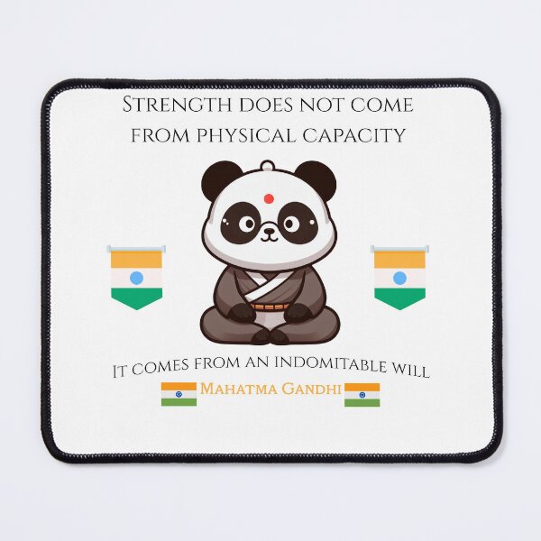 Item preview, gandhi Panda designed and sold by LemuellTrends.