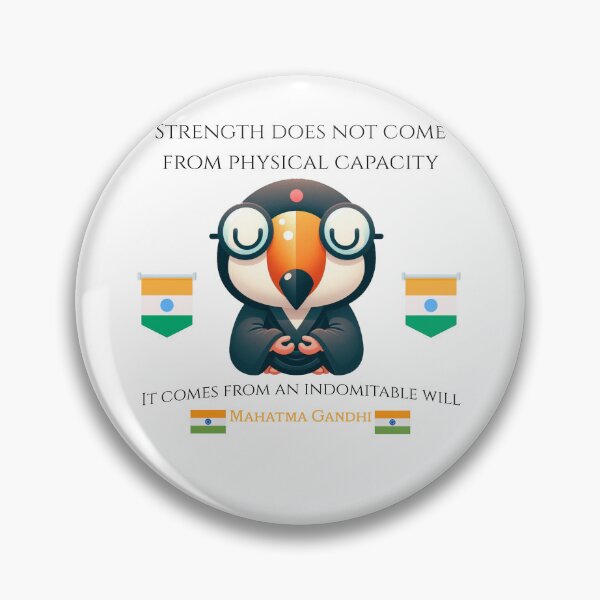 Item preview, gandhi Toucan designed and sold by LemuellTrends.