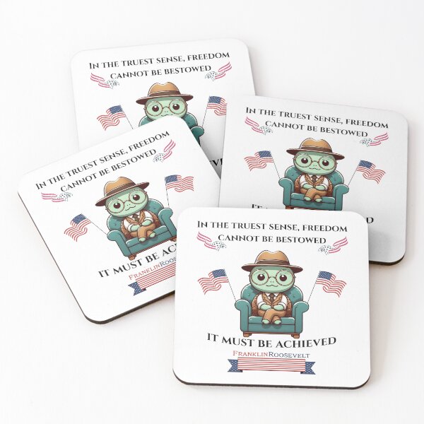 Item preview, franklin roosevelt Turtle designed and sold by LemuellTrends.