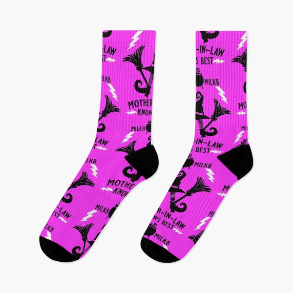 Item preview, Funny Mother-In-Law Knows Best Socks designed and sold by happygiftideas.