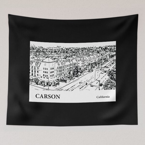Item preview, Carson California designed and sold by Lakeric Cityscapes.
