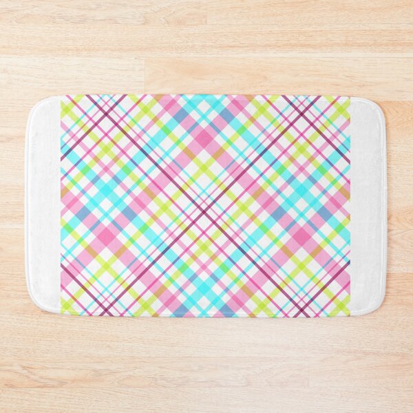 Item preview, Electric Neon: Colored Plaid Pattern Background" designed and sold by hjian8219.