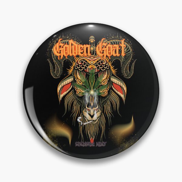 Item preview, Golden goat designed and sold by Wildside  Kult.