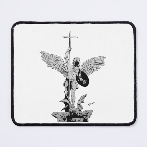 Artikelvorschau, St. Michael der Erzengel entworfen und verkauft von Forrestfireart.