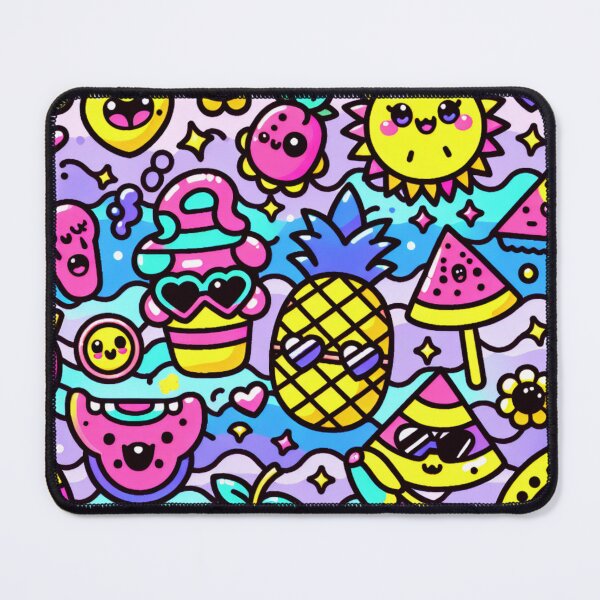 Item preview, Kawaii Pineapple Paradise Party designed and sold by BassHeadMomma.