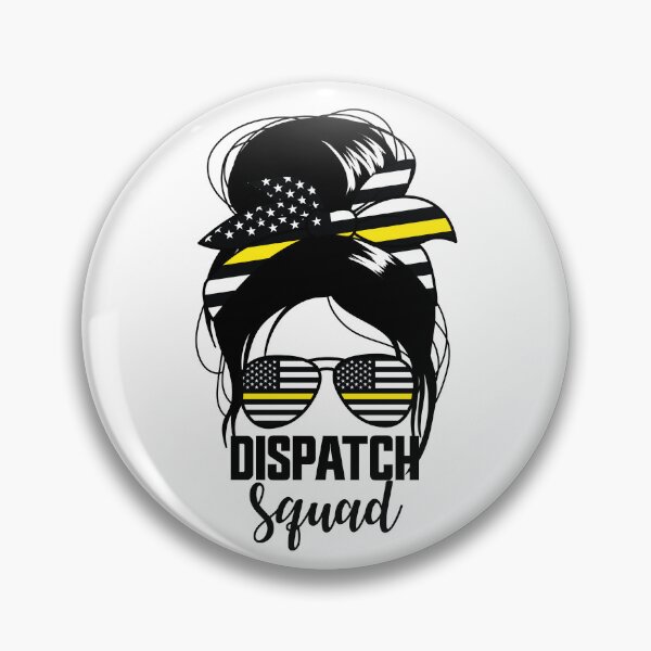 Item preview, Dispatch Squad Messy Bun Women's Dispatch 911 Gear designed and sold by DynamicDesign.